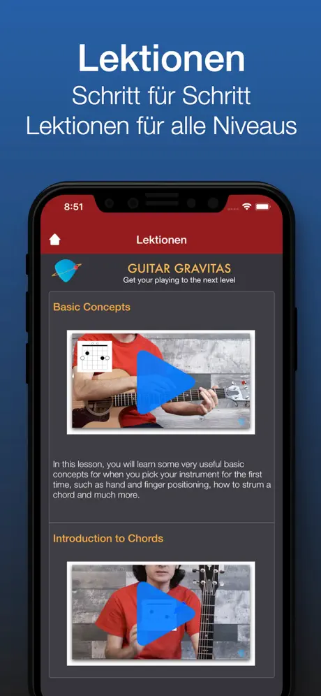 Guitar Gravitas Akkorde Skalen