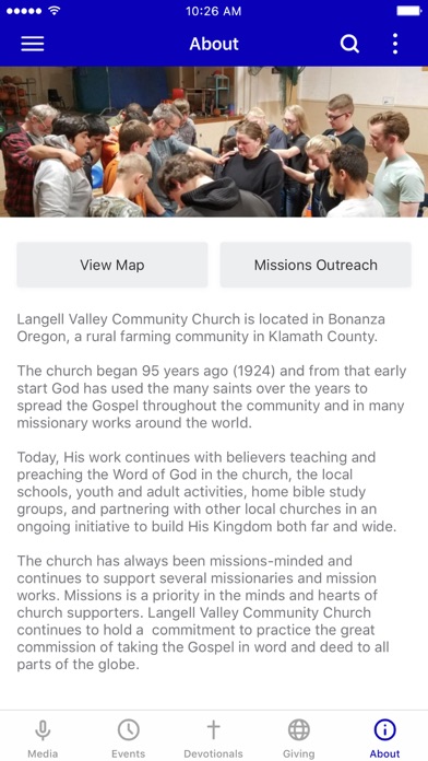 App screenshot