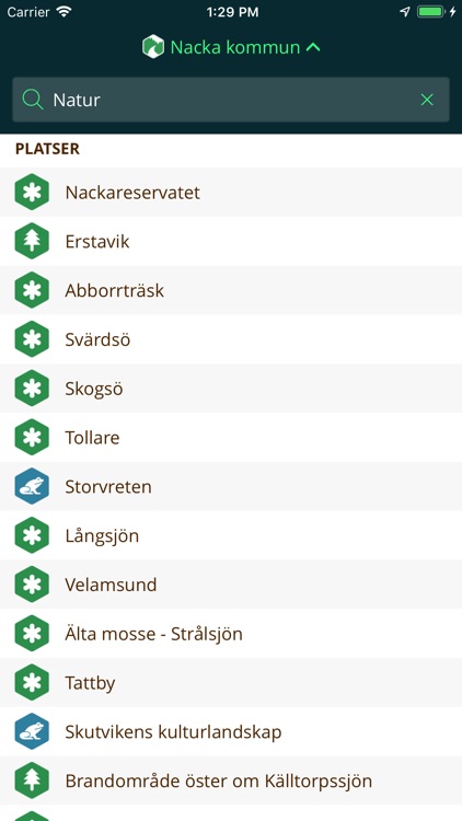 Nackas Naturkarta screenshot-5