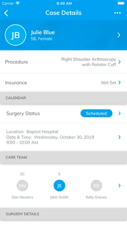 SurgerEase screenshot 1