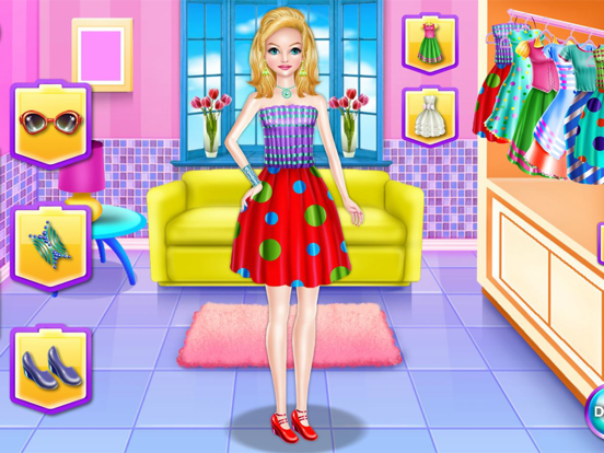 Olivias washing laundry game iPad screenshot 9 - Games app