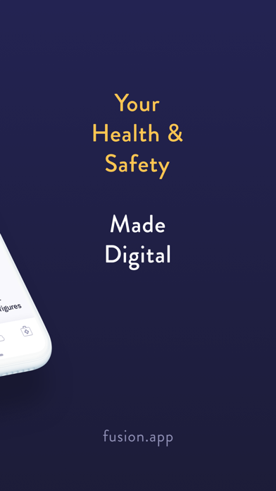 Fusion Health & Safety Screenshot