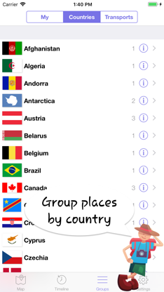 EveryPlace - Where I've been? screenshot 6