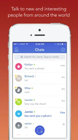 Game screenshot Chatous - Chat with new people apk