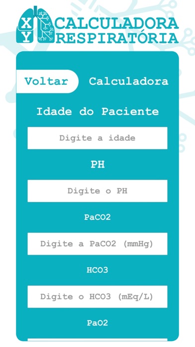 Calculadora Respiratória screenshot 2