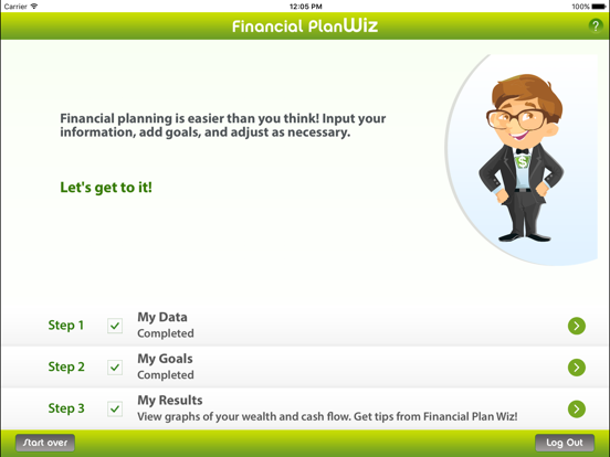 Screenshot #4 pour Personal Financial Plan Wiz