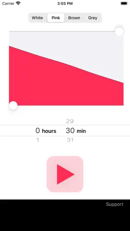 Game screenshot White Noise Sleep Timer apk