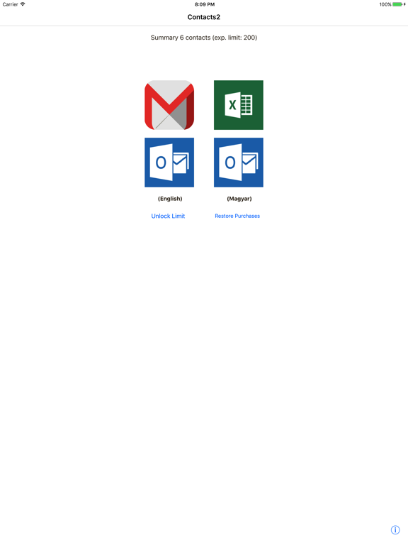 Screenshot #4 pour Contacts2