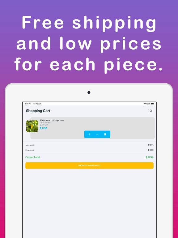 Screenshot #4 pour Lit Pic - Lithophane Creator