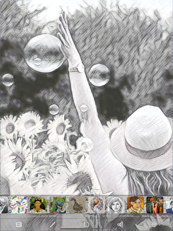 AI Art Photo Editor iPad screenshot 4 - Photo & Video app