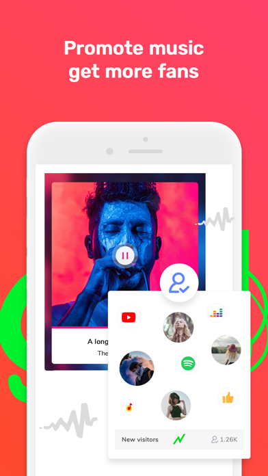 MusicLink - Promote Your Music Screenshot