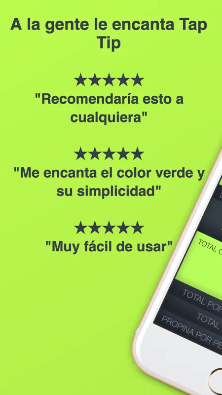 Tap Tip: Calculadora Propina screenshot 2 of 7