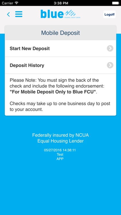 Blue FCU Mobile Banking App screenshot-3