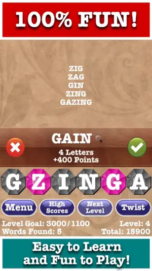 Word Jewels® Twist screenshot 1