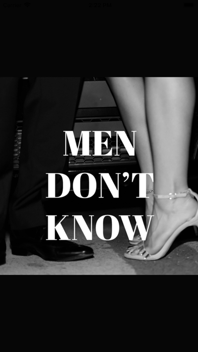 Screenshot #1 pour Men Don't Know