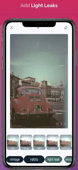 Game screenshot filtegram - retro & light leak hack