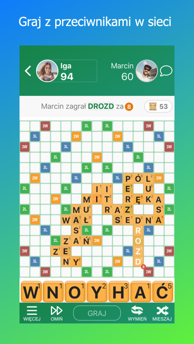 Wyrazy: polska gra słowna Screenshot