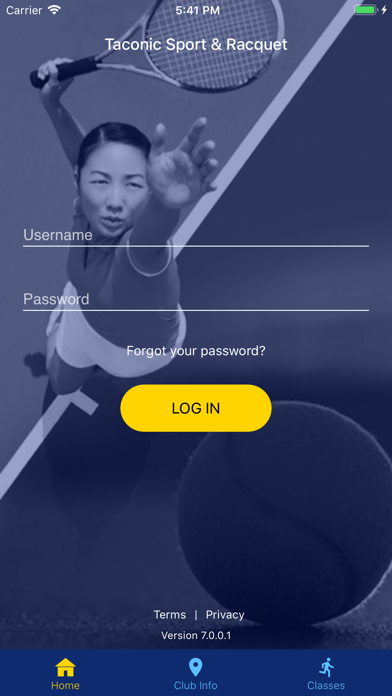 Taconic Sport & Racquet Screenshot