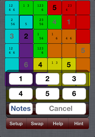 Logi5Puzz+ 3x3 to 16x16 Sudoku screenshot 3