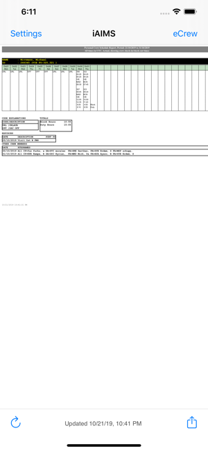 iAIMS Crew Roster Viewer(圖2)-速報App