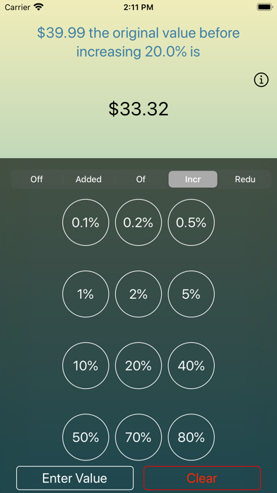 Fast Percent - Calculator Toolのおすすめ画像4