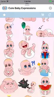 cute baby expressions iphone screenshot 1