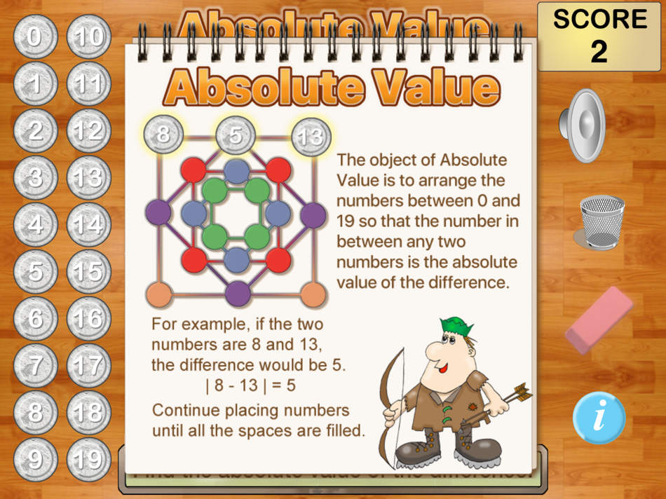 #4. Absolute Value Puzzle (macOS) 来自: Ventura Educational Systems