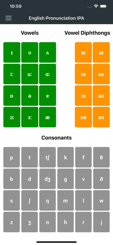 English Pronunciation IPA - Books App | MWM