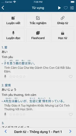 Game screenshot Học tiếng Nhật Shinkanzen apk