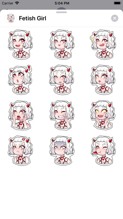 Fetish Girl Sticker Pack