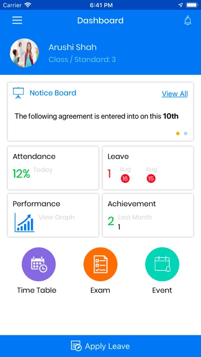 Screenshot #3 pour Escuela Connect