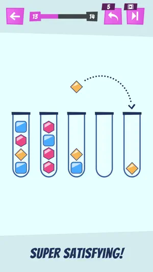 Sorty Ball Color Puzzle Game screenshot 1