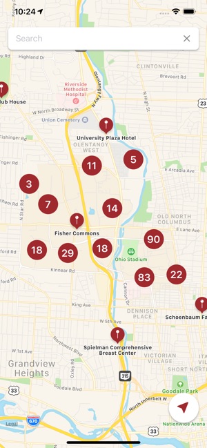 OS Campus Maps
