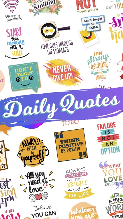 Quotes: Motivational Stickers