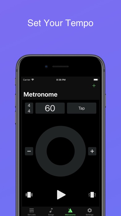 Screenshot #2 pour Count It Off-Setlist Metronome