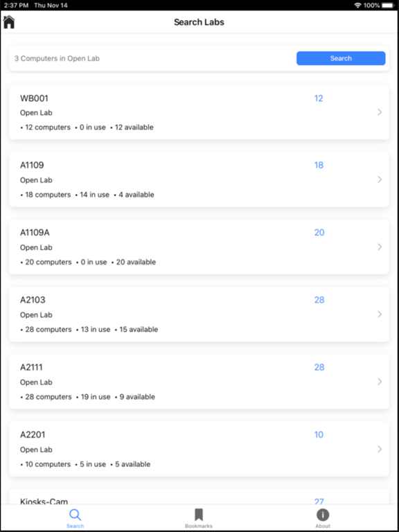 Screenshot #4 pour Conestoga Lab Search