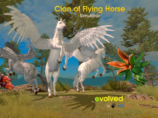 Clan of Pegasus - Flying Horse iPad screenshot 3 - Games app