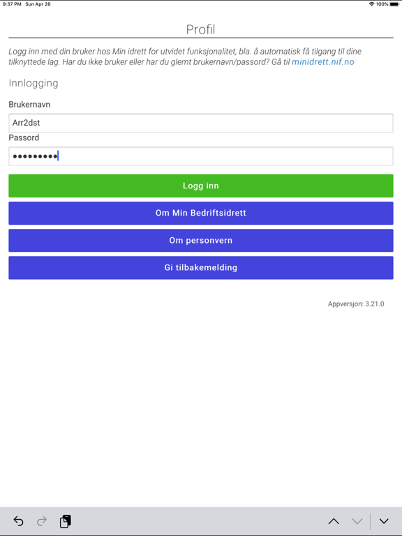 Screenshot #5 pour Min Bedriftsidrett