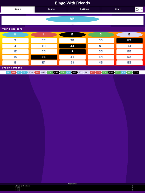 Screenshot #4 pour Multiplayer Bingo With Friends