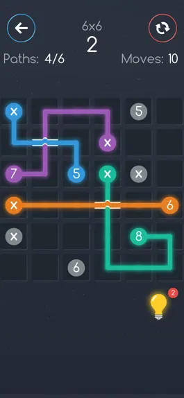 Game screenshot Number Link: connect the dots apk
