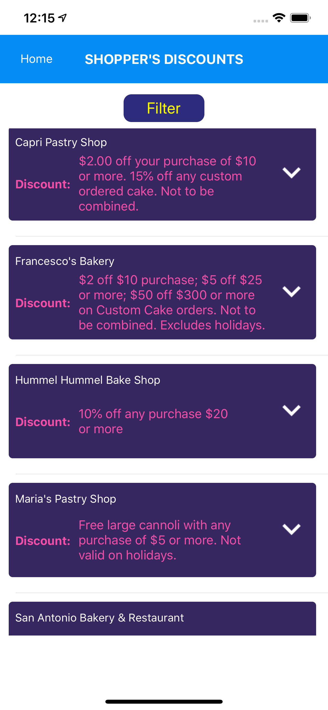 Shopper's Discount Card screenshot 6
