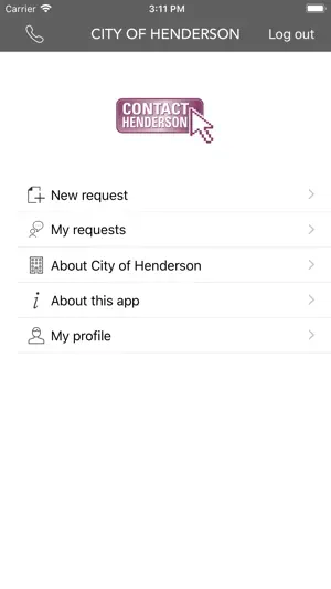 Contact Henderson screenshot 2