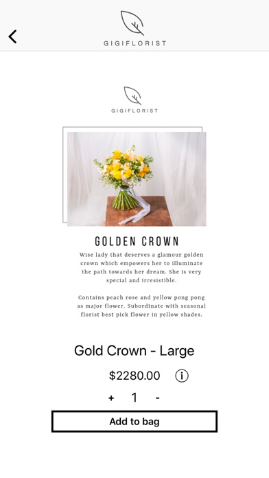 Screenshot #3 pour Gigiflorist App