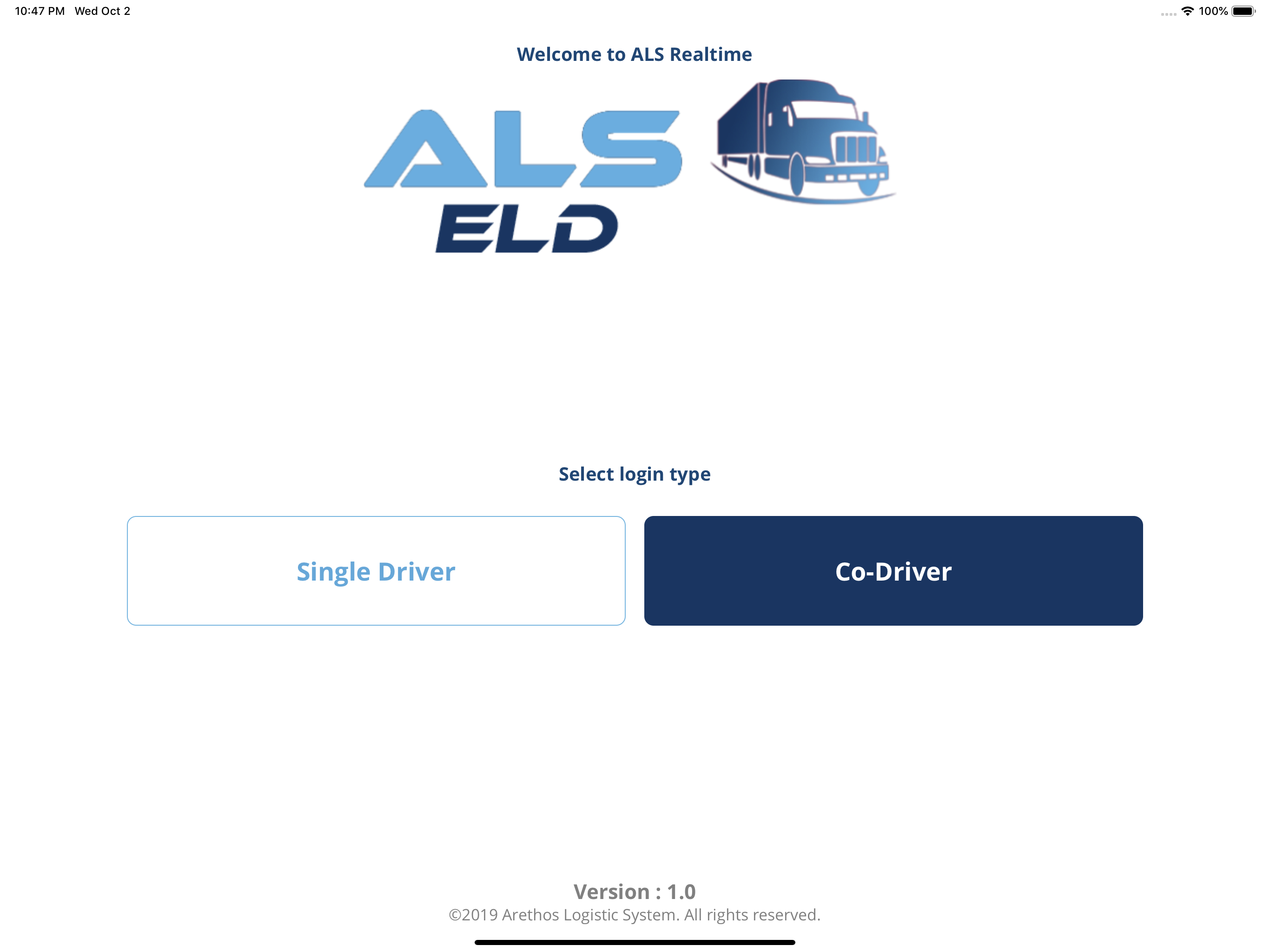 ALS E-Log Book
