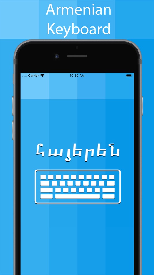 #1. Armenian Keyboard - Translator (iOS) Podle: Piyush Parsaniya