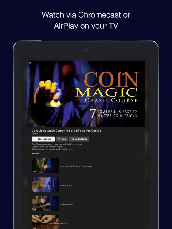 Master Magic Tricks iPad screenshot 5 - Education app