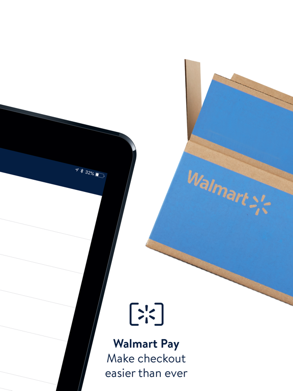 iPad Image of Walmart - Save Time and Money