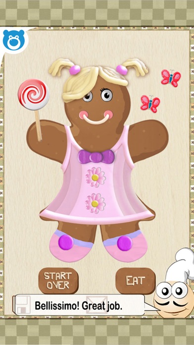 Screenshot #3 pour Gingerbread Fun! - Baking Game