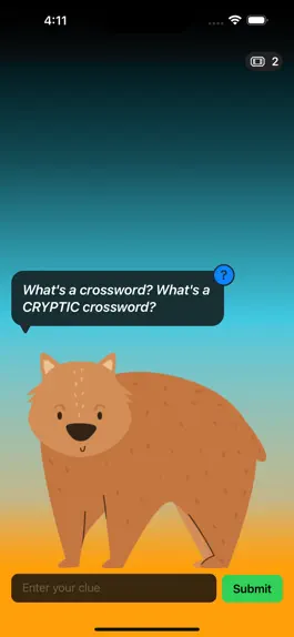Game screenshot Cryptic Wombat: Crossword Help mod apk