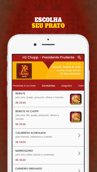 H2Chopp Delivery screenshot 3